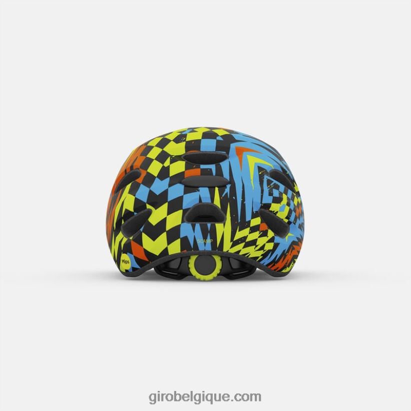 enfants casque scamp mips fondu à carreaux noir mat 2422481494 Giro - Image 4
