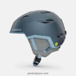 femmes casque sphérique envi bleu port ano mat 242248535 Giro
