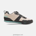 femmes chaussure de suivi grès/sarcelle hurlante 2422481127 Giro