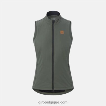 femmes gilet isolé en cascade sentier lumineux vert 2422481116 Giro