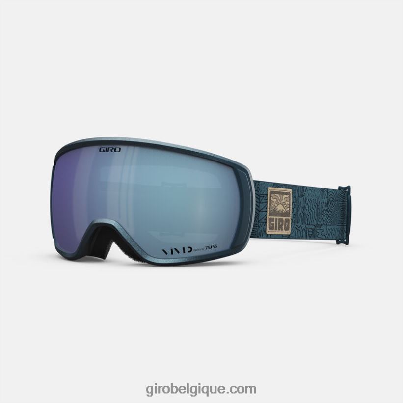 femmes lunettes à facettes grille d'aventure bleue du port d'ano 242248693 Giro - Image 1