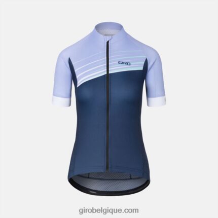 femmes maillot chrono lavande/rayure de minuit 2422481102 Giro