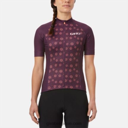 femmes maillot chrono sport éclat de paume violet poussiéreux 2422481235 Giro