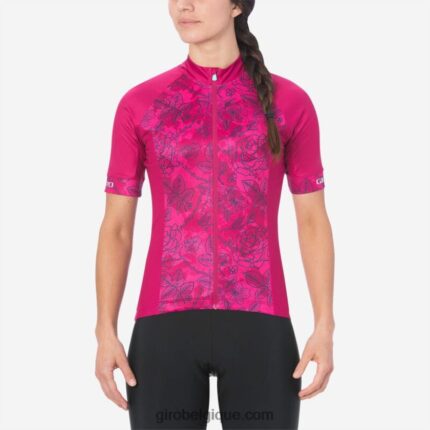 femmes maillot chrono sport fleurs roses 2422481238 Giro