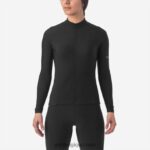 femmes maillot chrono thermique ls noir 242248697 Giro