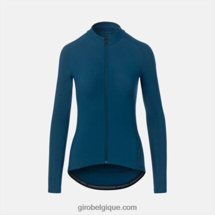 femmes maillot chrono thermique ls port bleu 2422481247 Giro