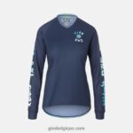 femmes maillot ls roust ews bleu nuit 2422481270 Giro