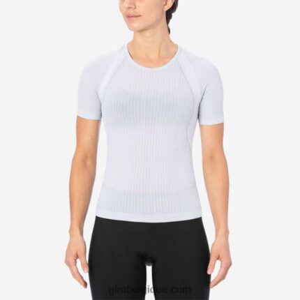 femmes sous-vêtement manches courtes chrono blanc 2422481260 Giro