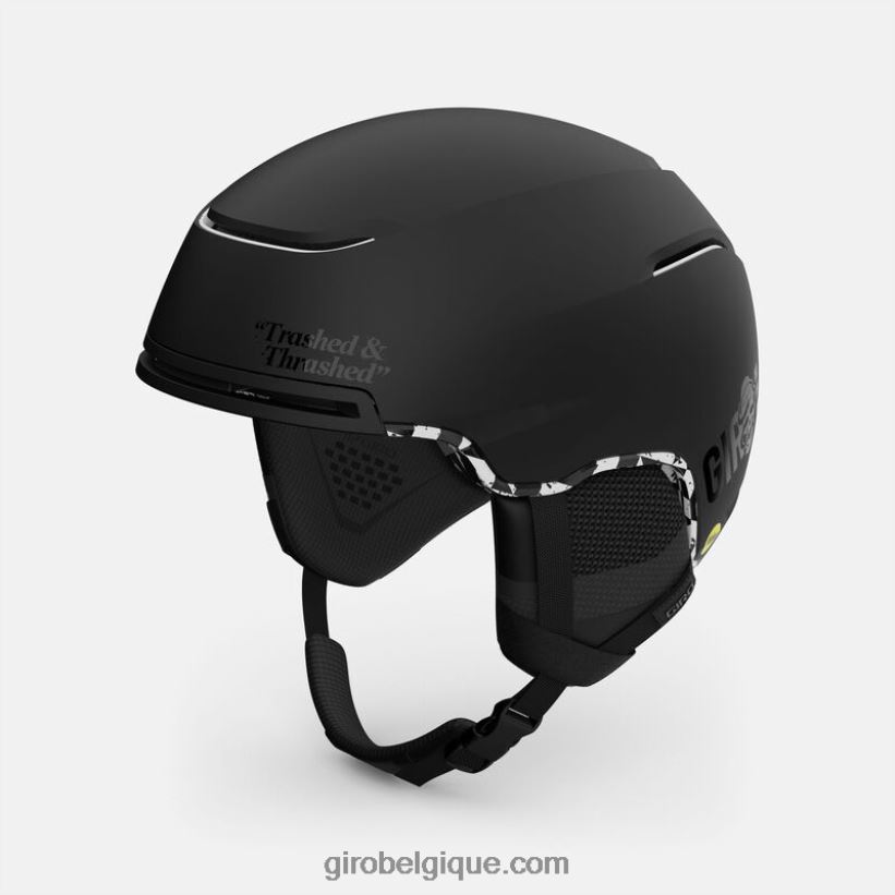 Hommes casque jackson mips noir mat saccagé et battu 242248393 Giro - Image 2