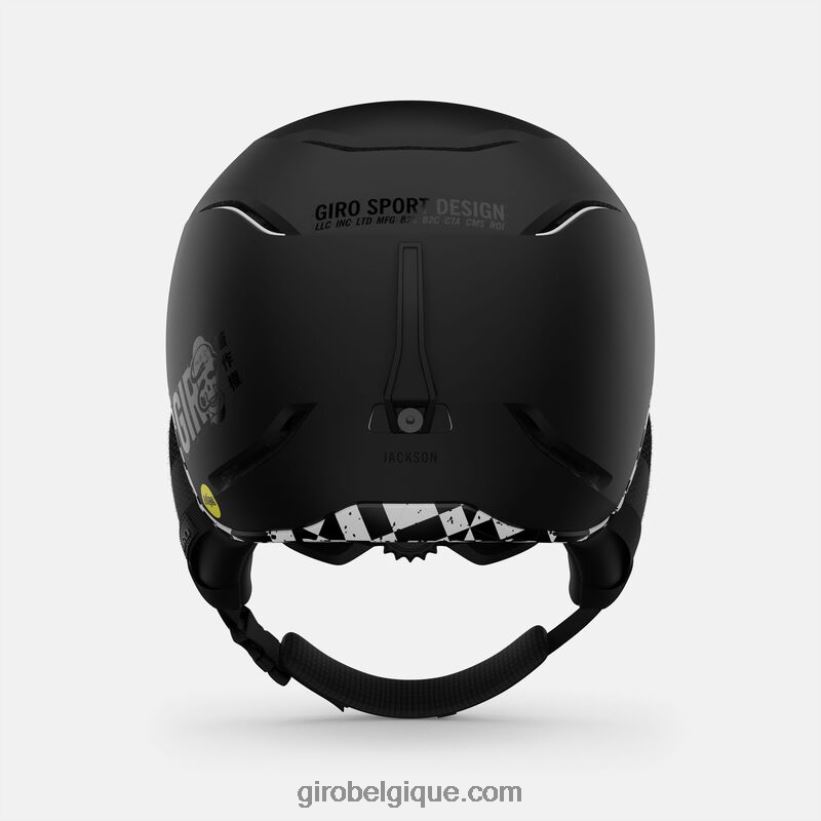 Hommes casque jackson mips noir mat saccagé et battu 242248393 Giro - Image 5