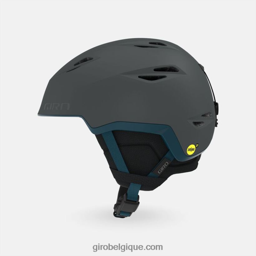 Hommes casque sphérique à grille poudre de charbon de bois mat 242248350 Giro - Image 1