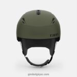 Hommes casque sphérique à grille vert sillage mat 242248355 Giro - Image 3
