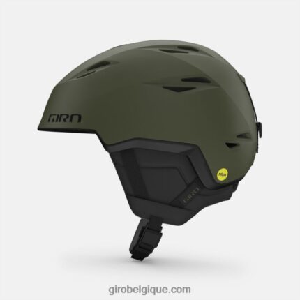 Hommes casque sphérique à grille vert sillage mat 242248355 Giro
