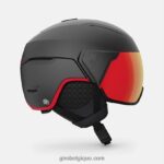 Hommes casque sphérique d'orbite graphite mat/rouge 242248306 Giro - Image 4