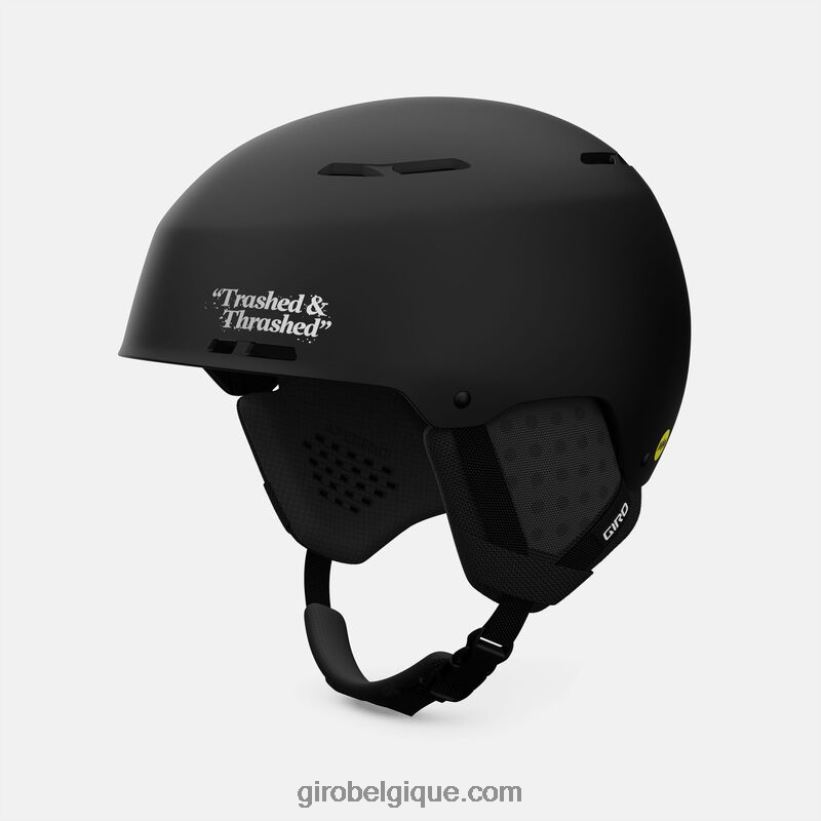 Hommes casque sphérique émergent noir mat saccagé et battu 242248429 Giro - Image 2