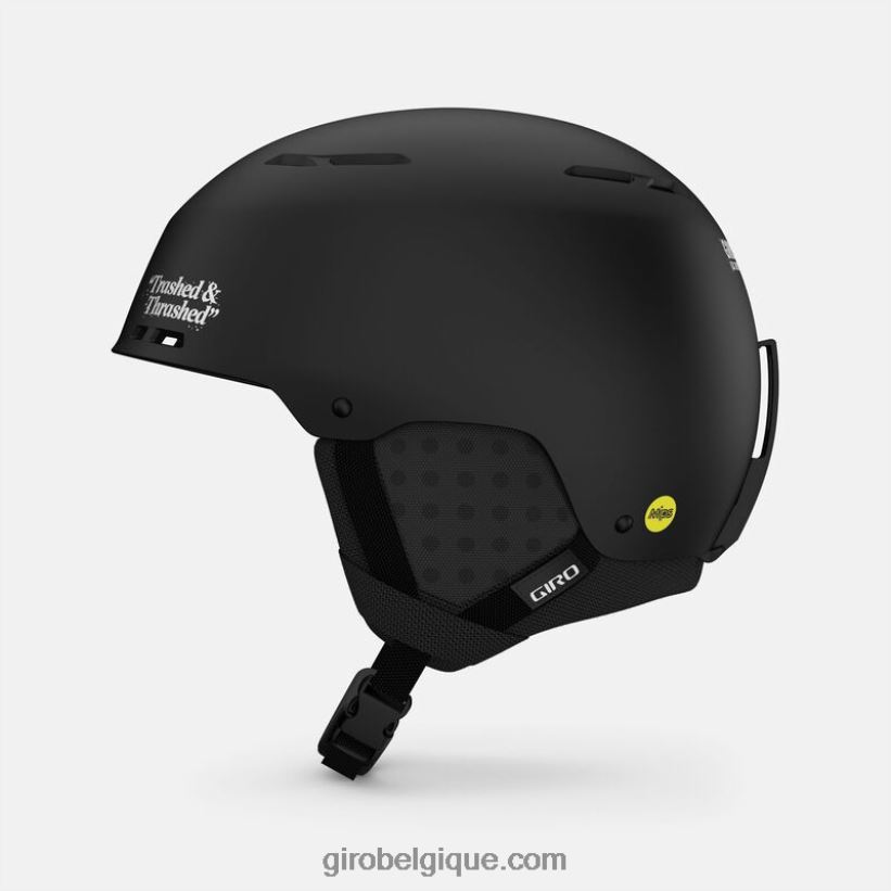 Hommes casque sphérique émergent noir mat saccagé et battu 242248429 Giro - Image 1