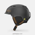 Hommes casque trig mips charbon métallique/tan 242248468 Giro