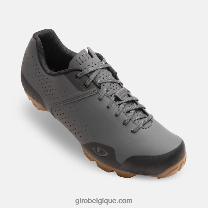 Hommes chaussure corsaire à lacets ombre foncée/gomme 242248498 Giro - Image 2