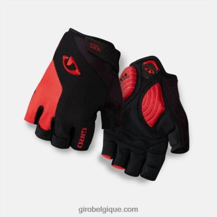 Hommes gant supergel strade dure noir/rouge vif 242248827 Giro