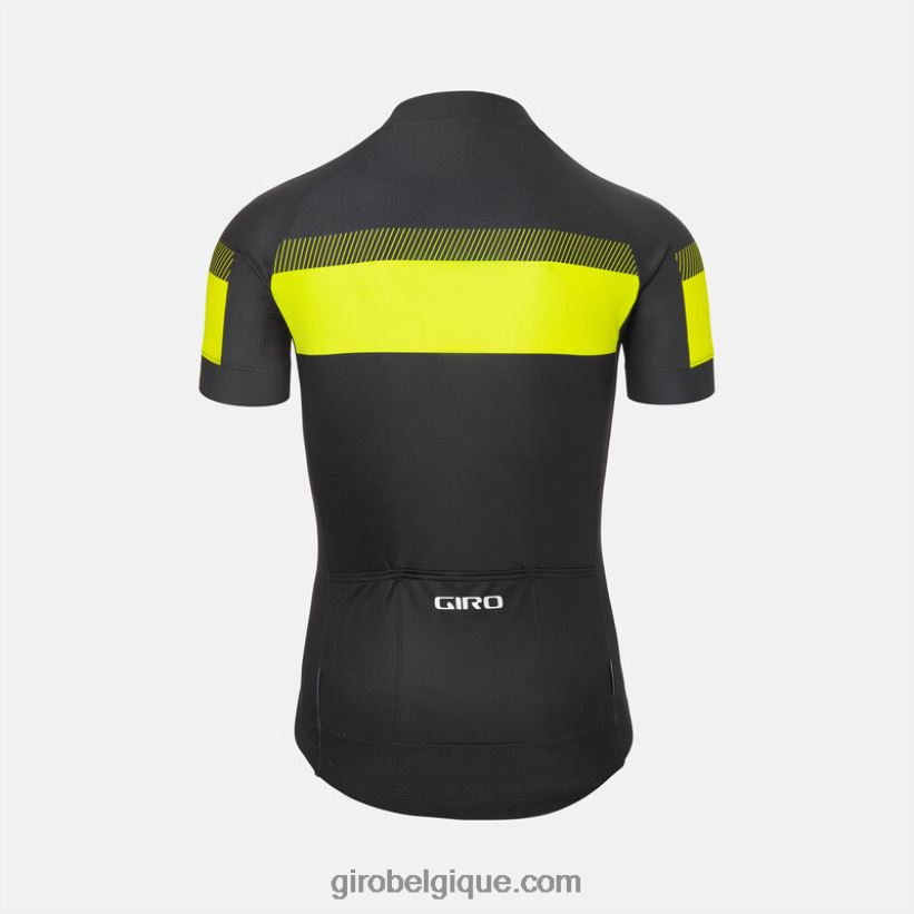 Hommes maillot chrono sport sprint noir/jaune surligné 242248723 Giro - Image 2