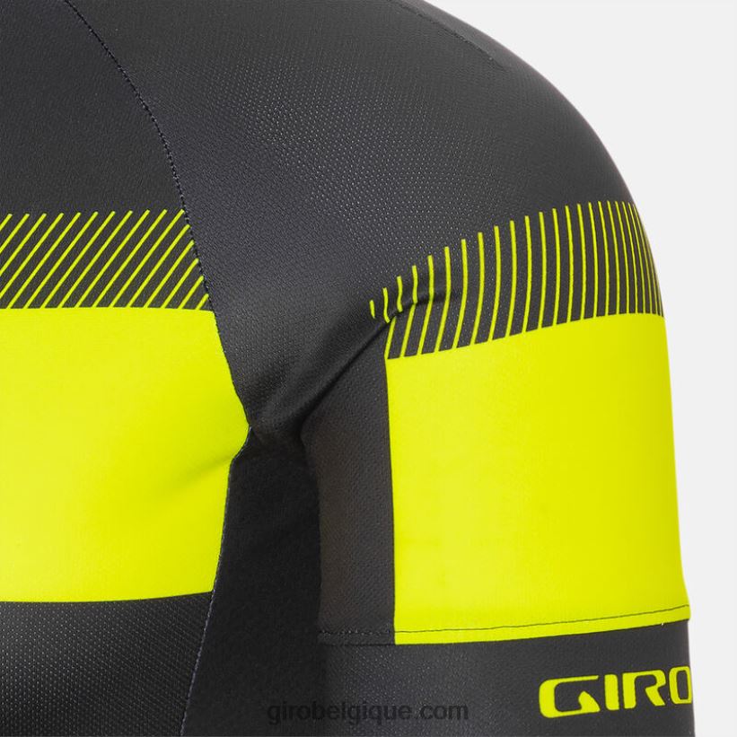 Hommes maillot chrono sport sprint noir/jaune surligné 242248723 Giro - Image 3