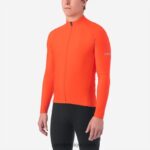 Hommes maillot chrono thermique ls vermillon 242248707 Giro - Image 2