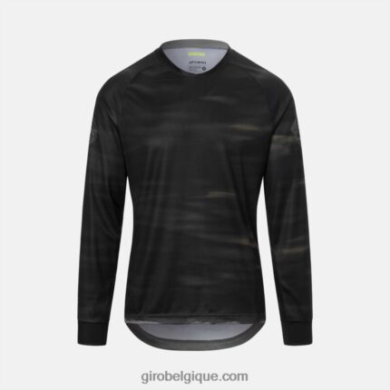 Hommes maillot ls roust sentier vert tour chaud 242248738 Giro