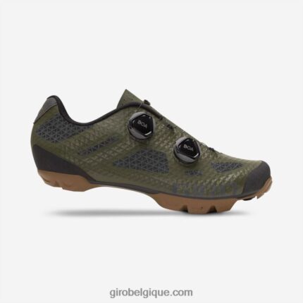 Hommes secteur chaussure olive/gomme 242248542 Giro