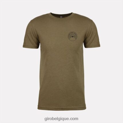Hommes t-shirt technique - manches courtes élément - olive 2422481039 Giro