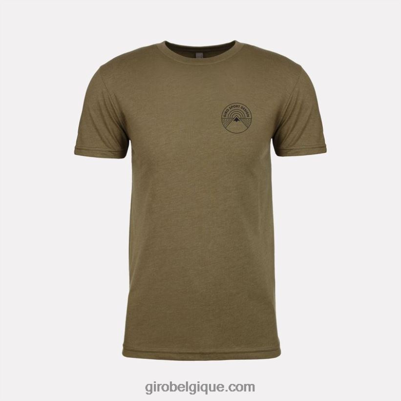 hommes_t_shirt_technique_manches_courtes_element_olive_2422481039_giro.jpg Hommes t-shirt technique - manches courtes élément - olive 2422481039 Giro - Image 1