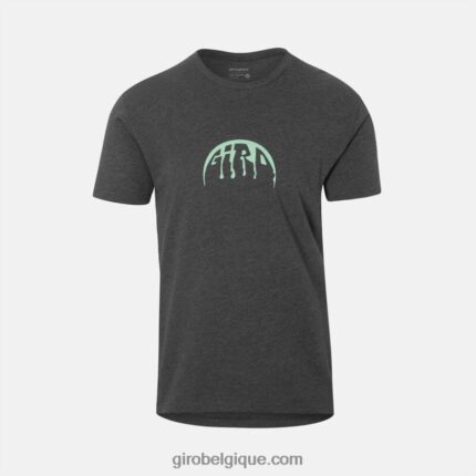 Hommes t-shirt technique - manches courtes filmore de charbon de bois 2422481038 Giro