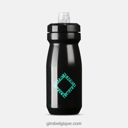 unisexe bouteille d'eau podium 21 oz données noires mosh 242248240 Giro