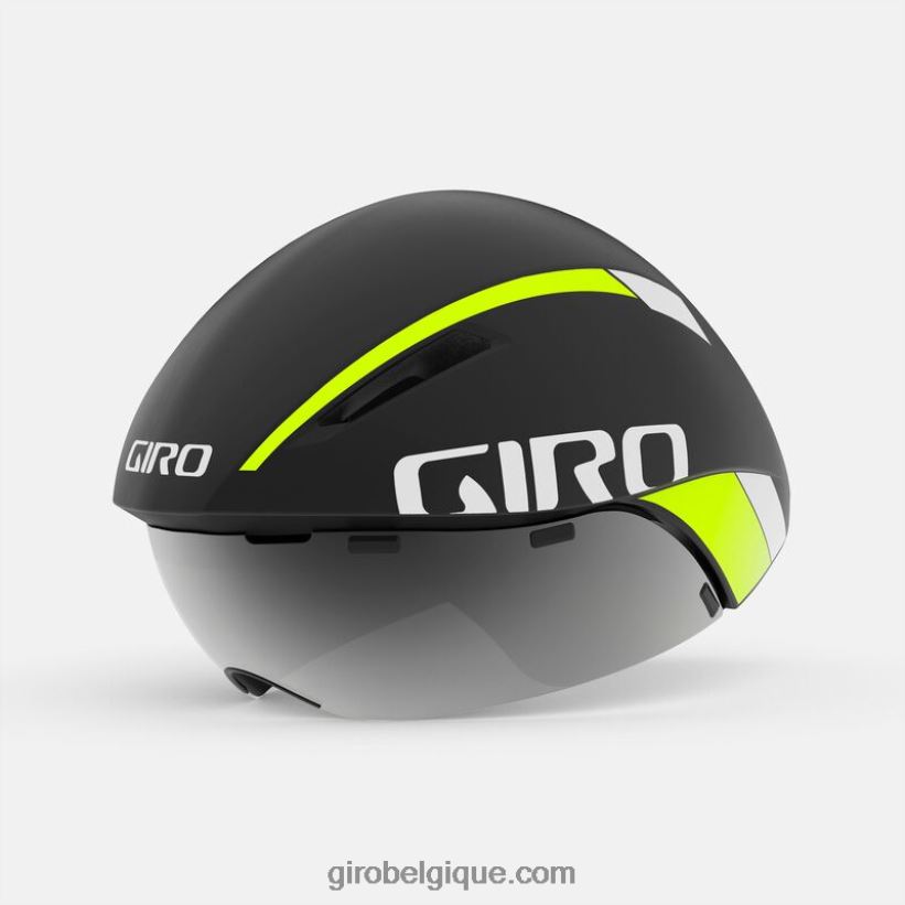 unisexe casque aerohead mips fondu noir mat/jaune surligné 24224833 Giro - Image 1