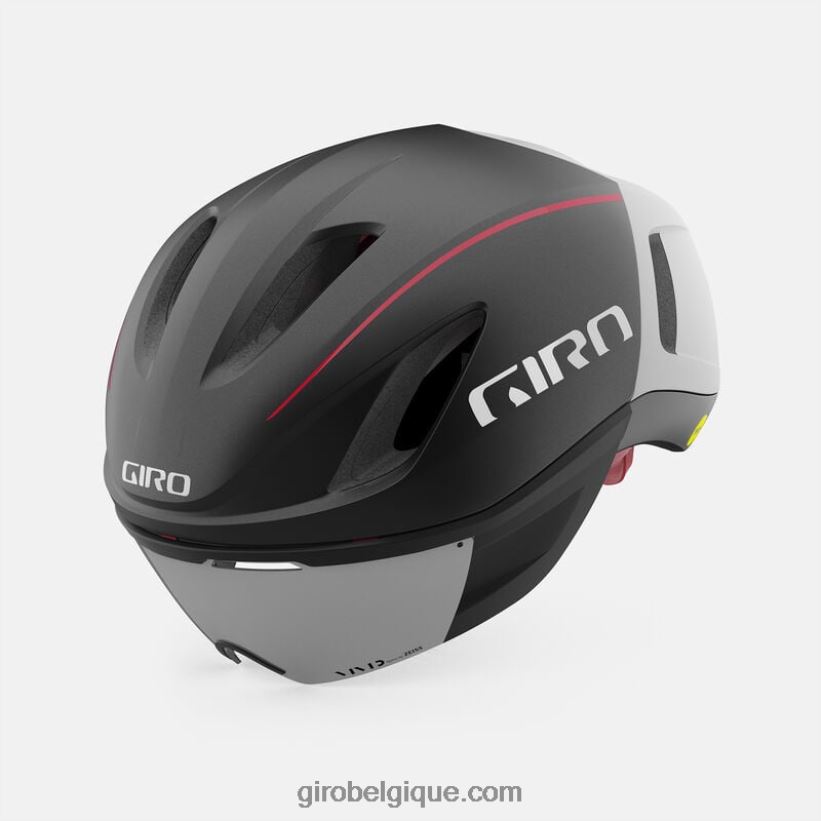 unisexe casque mips vanquish noir mat/blanc/rouge vif 242248632 Giro - Image 1