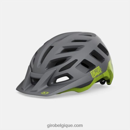 unisexe casque radix mips noir métallisé mat/ano lime 242248627 Giro