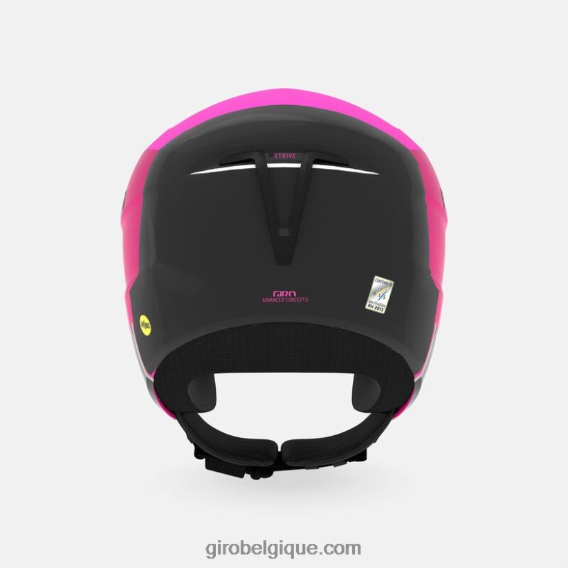 unisexe casque s'efforcer mips rose vif mat/noir 242248947 Giro - Image 4