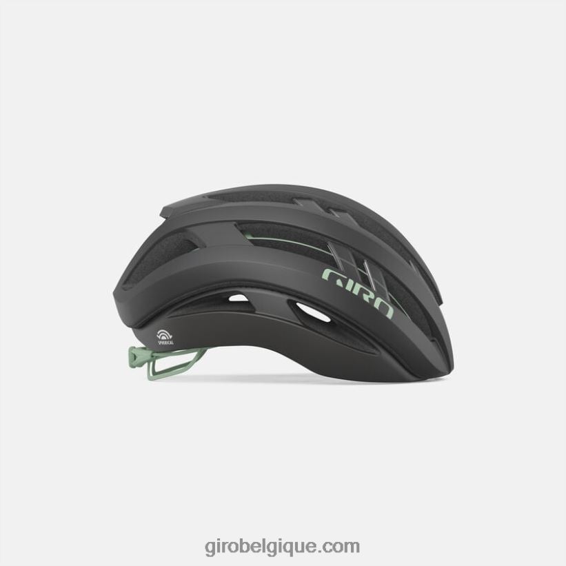 unisexe casque sphérique aries charbon métallisé mat/vert sidéral 24224821 Giro - Image 3