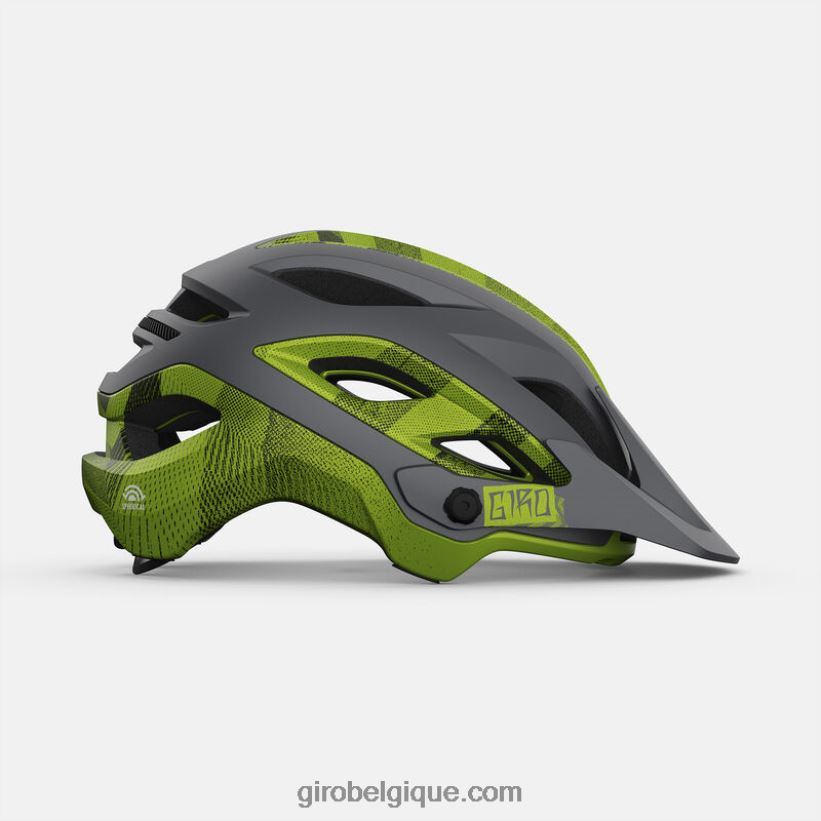 unisexe casque sphérique de mérite noir métallisé mat/ano lime 242248475 Giro - Image 3
