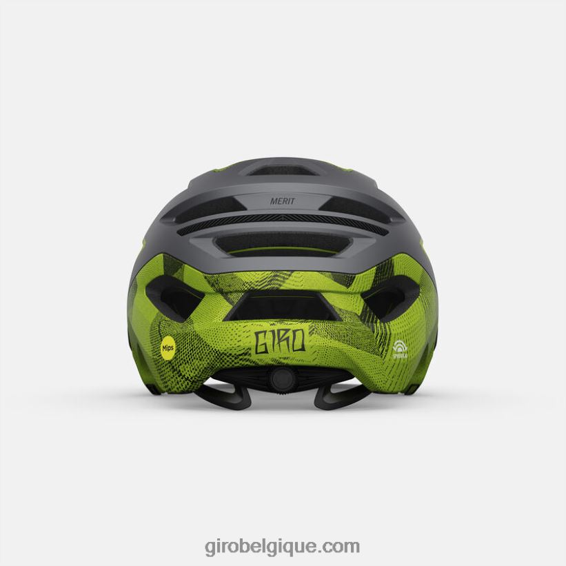 unisexe casque sphérique de mérite noir métallisé mat/ano lime 242248475 Giro - Image 4