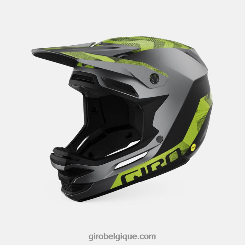 unisexe casque sphérique insurgé noir métallisé mat/ano lime 242248262 Giro - Image 1