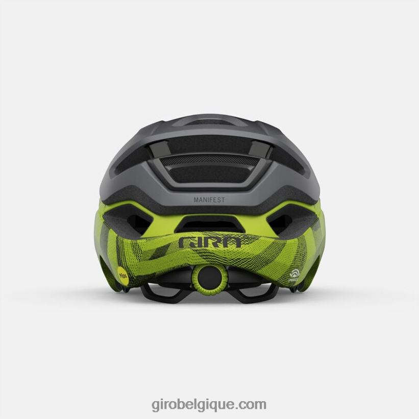 unisexe casque sphérique manifeste noir métallisé mat/ano lime 242248587 Giro - Image 4