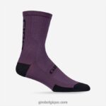 unisexe chaussette en laine mérinos hrc+ violet poussiéreux/noir 242248913 Giro