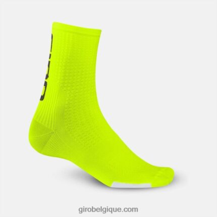 unisexe chaussette équipe hrc surbrillance jaune/noir 242248819 Giro
