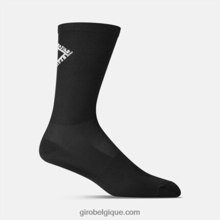 unisexe chaussette taille haute comp racer données noires mosh 242248168 Giro