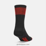 unisexe chaussette taille haute comp racer noir/rouge vif 242248789 Giro - Image 2