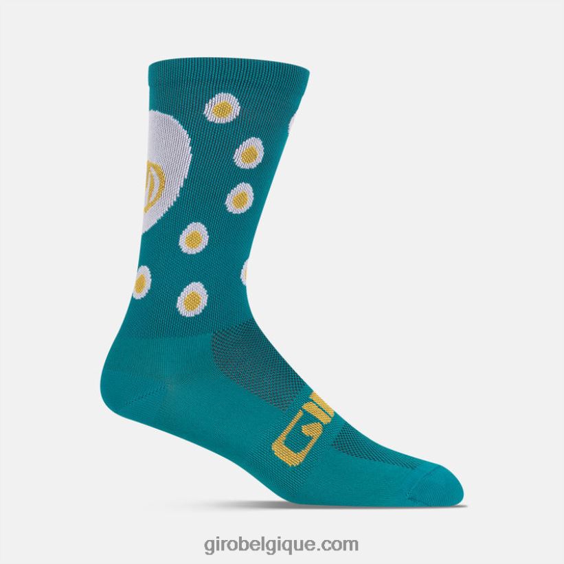 unisexe chaussette taille haute comp racer œufs bleus du port 242248795 Giro - Image 1