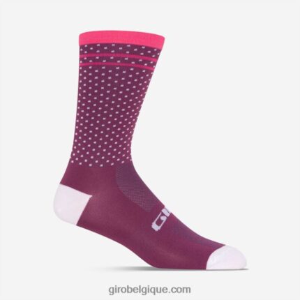 unisexe chaussette taille haute comp racer oursin/rue rose 242248799 Giro
