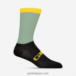 unisexe chaussette taille haute comp racer sardine verte grise 242248793 Giro