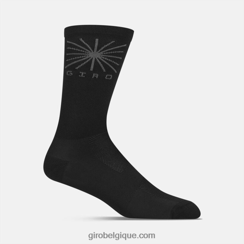 unisexe chaussette taille haute comp racer soleil noir 242248788 Giro - Image 1