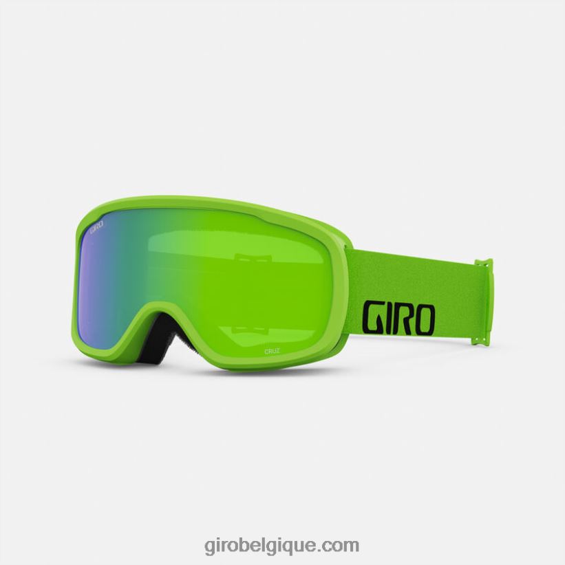 unisexe lunettes cruz coupe asiatique mot-symbole vert vif 242248926 Giro - Image 1